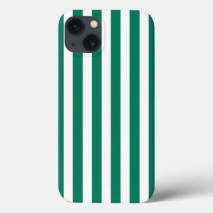 Case-Mate iPhone Case Bandes de bonbons vert et blanc de la forêt Coque-