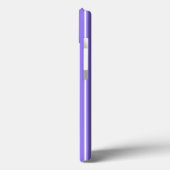 Coques Case-Mate iPhone Bandes de bonbons violettes et blanches Coque-Mate (Verso / Gauche)
