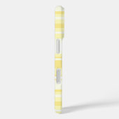 Coques Case-Mate iPhone Bandes de citron (Verso / Droite)