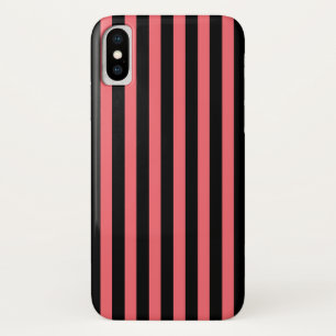 Case-Mate iPhone Case Bandes de corail et de bonbons noirs