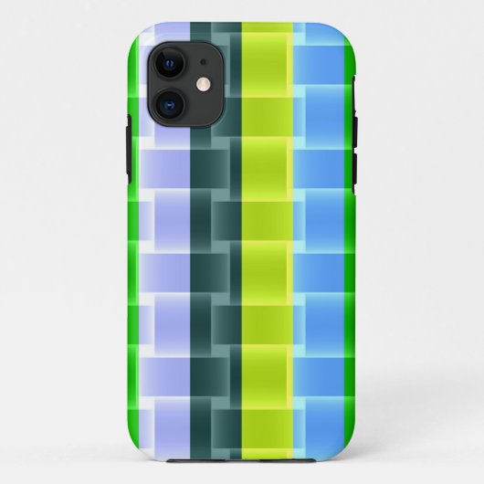 Coques Case-Mate iPhone Bandes de couleurs cool design moderne (Dos)