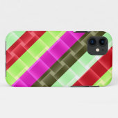 Coques Case-Mate iPhone Bandes de couleurs fraîches design moderne 2 (Dos (Horizontal))