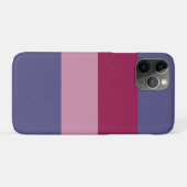 Coques Case-Mate iPhone Bandes de couleurs violettes (Dos (Horizontal))
