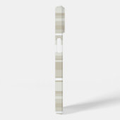 Coques Case-Mate iPhone Bandes de grès monogramme (Verso / Droite)