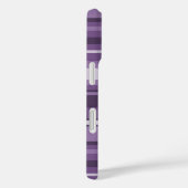 Coques Case-Mate iPhone Bandes de lavande (Verso / Droite)