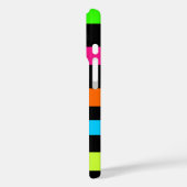 Coques Case-Mate iPhone Bandes de néon (Verso / Gauche)