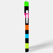 Coques Case-Mate iPhone Bandes de néon (Verso / Gauche)