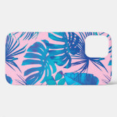 Coques Case-Mate iPhone Bandes de papier numérique tropicale étoiles (Verso (horizontal))