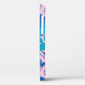 Coques Case-Mate iPhone Bandes de papier numérique tropicale étoiles (Verso / Gauche)
