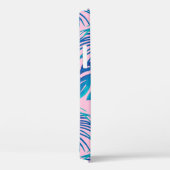 Coques Case-Mate iPhone Bandes de papier numérique tropicale étoiles (Verso / Droite)