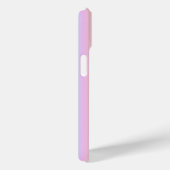 Coques Case-Mate iPhone Bandes de pastel arc-en-ciel - Motif (Verso / Droite)