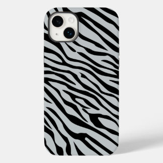 Coque Pour iPhone 14 Plus Bandes de zèbre magique Cliquez sur la couleur gri
