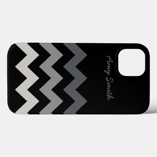 Coques Case-Mate iPhone Bandes de zigzag Chevron (Verso (horizontal))