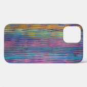 Coques Case-Mate iPhone Bandes décoratives Motif en mosaïque #3 (Verso (horizontal))