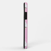 Coques Case-Mate iPhone bandes diagonales cupcake (Dos/Droite)