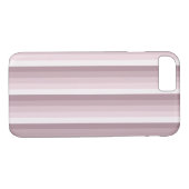 Coques Case-Mate iPhone Bandes d'ombre à quartz rose (Dos (Horizontal))