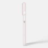 Coques Case-Mate iPhone Bandes d'ombre à quartz rose (Verso / Gauche)