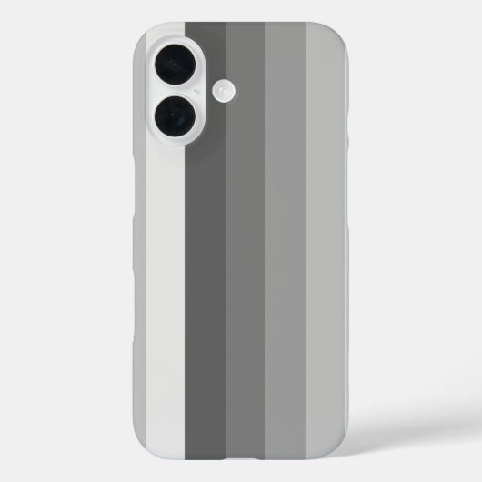 Coques Case-Mate iPhone Bandes d'ombre grises (Verso)