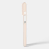Coques Case-Mate iPhone Bandes d'ombre orange brûlées (Verso / Gauche)