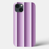 Coques Case-Mate iPhone Bandes d'ombre pourpre Coque-coque iphone mat (Verso)
