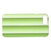 Coques Case-Mate iPhone Bandes d'ombre vert citron (Dos (Horizontal))