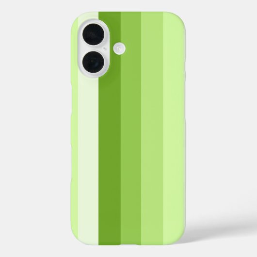 Coques Case-Mate iPhone Bandes d'ombre vert citron (Verso)