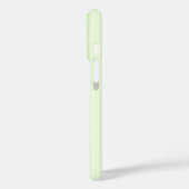 Coques Case-Mate iPhone Bandes d'ombre vert citron (Verso / Gauche)