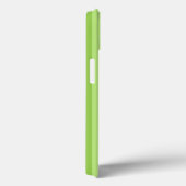 Coques Case-Mate iPhone Bandes d'ombre vert citron Coque-coque iphone mat (Verso / Droite)