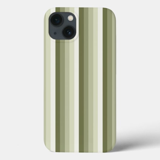Coques Case-Mate iPhone Bandes d'ombre vert olive Coque-coque iphone Mate (Verso)