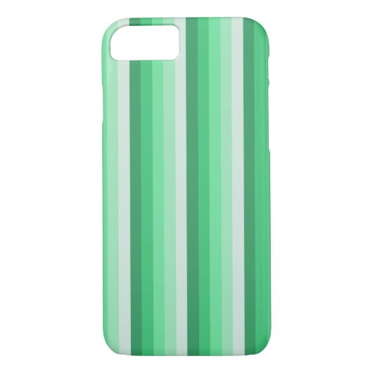 Coques Case-Mate iPhone Bandes d'ombre vertes (Dos)