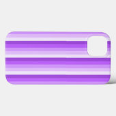 Coques Case-Mate iPhone Bandes d'ombre violettes Coque-coque iphone de mat (Verso (horizontal))