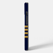 Coques Case-Mate iPhone Bandes d'or du capitaine (Verso / Gauche)