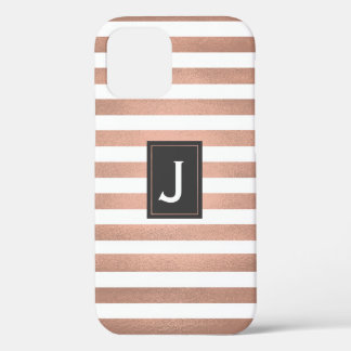 Case-Mate iPhone Case Bandes d'or rose