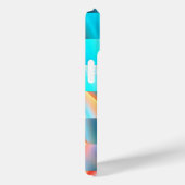 Coques Case-Mate iPhone Bandes du coucher du soleil (Verso / Droite)