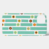 Coques Case-Mate iPhone Bandes et cercles (Verso (horizontal))