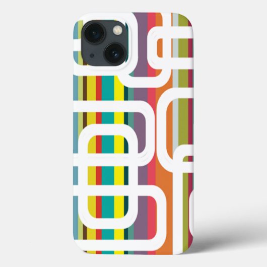 Coques Case-Mate iPhone Bandes et rectangles (Verso)