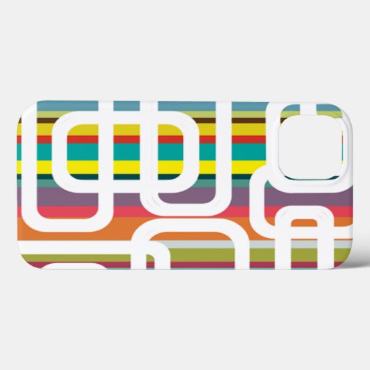 Coques Case-Mate iPhone Bandes et rectangles (Verso (horizontal))