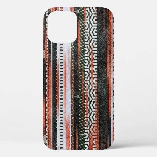 Coques Case-Mate iPhone Bandes ethniques tribales : conception du tapis. (Verso)