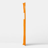 Coques Case-Mate iPhone Bandes géométriques, aquarelle orange (Verso / Droite)