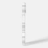 Coques Case-Mate iPhone Bandes gris clair (Verso / Droite)