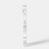 Coques Case-Mate iPhone Bandes gris clair (Verso / Gauche)