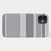 Coques Case-Mate iPhone Bandes grises (Dos (Horizontal))