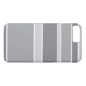 Coques Case-Mate iPhone Bandes grises (Dos (Horizontal))