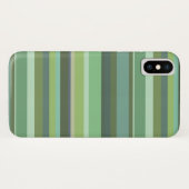 Coques Case-Mate iPhone Bandes horizontales vert olive (Dos (Horizontal))