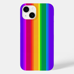 Coque Pour iPhone 14 Bandes irrégulières arc-en-ciel Coque-coque iphone