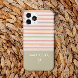 Coque Pour iPhone 15 Bandes lumineuses modernes
