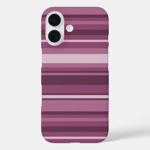 Coques iPhone 16 Bandes mauves