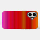 Coques Case-Mate iPhone Bandes multicolores Abstraites (Verso (horizontal))