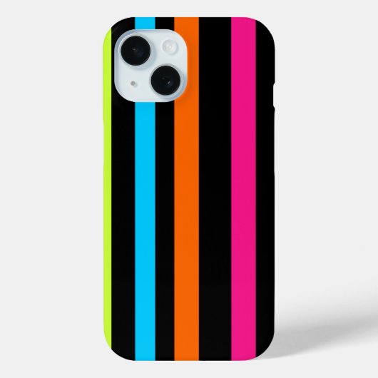 Coques Case-Mate iPhone Bandes néon (Verso)