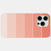 Coques Case-Mate iPhone Bandes orange Ombré (Verso (horizontal))